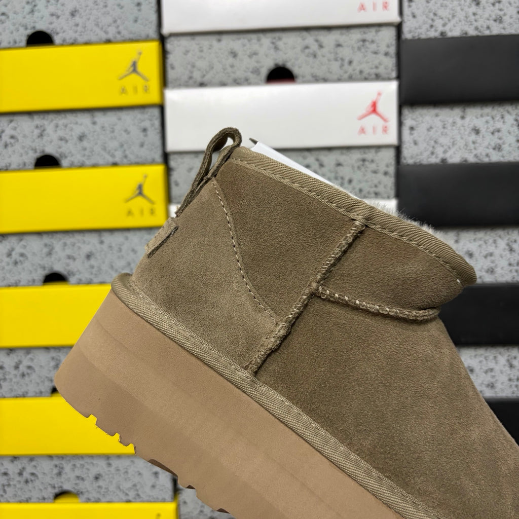 UGG Antelope Brown Platform Mini Boots | 5 cm Sole