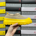 UGG Sand & Yellow Slip-On Platform Shoes
