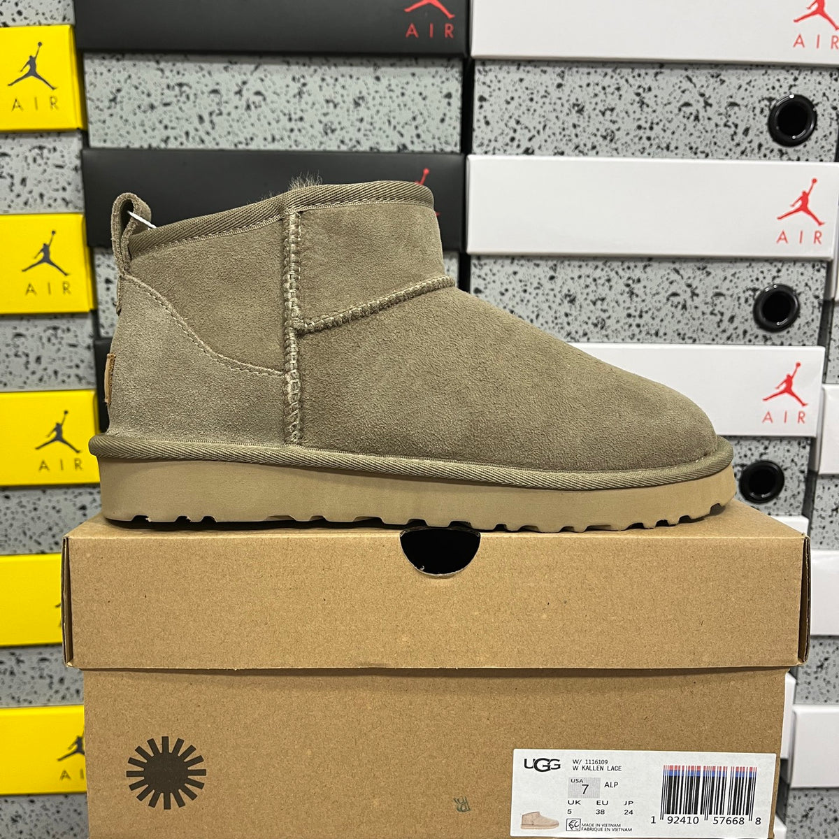 UGG Brown Mini Ankle Boots | W1116109