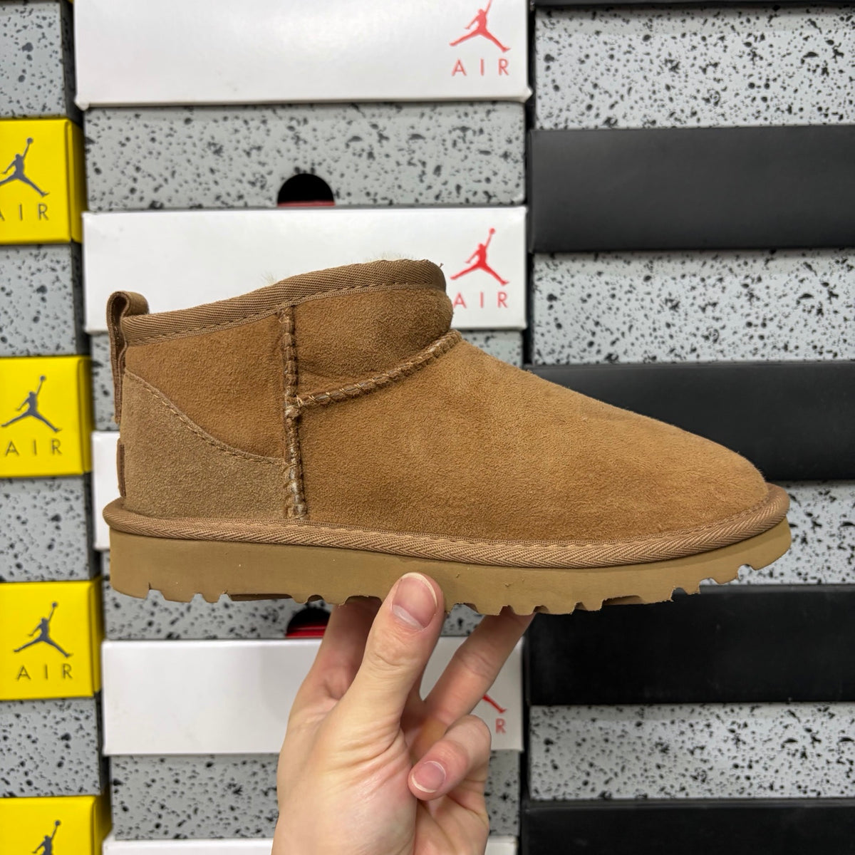 UGG Chestnut Mini Pull-On Ankle Boots
