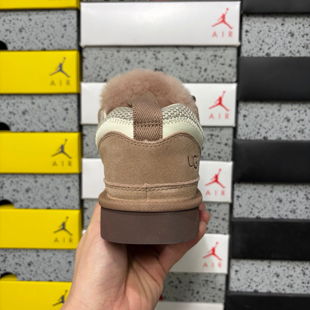 UGG Light Brown Low-Top Lace-Up Shoes
