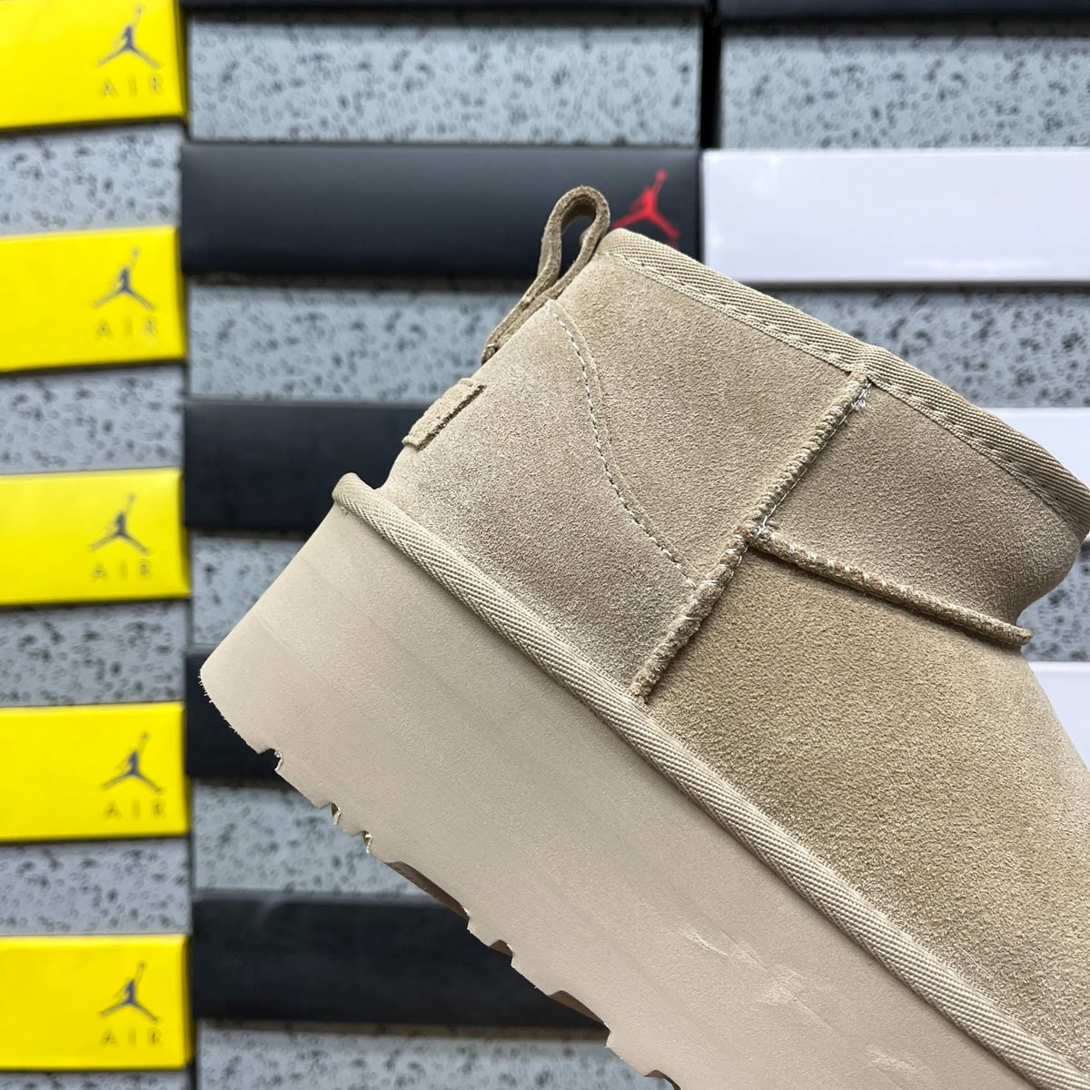 UGG Mustard Seed 5 cm Platform Ankle Boots