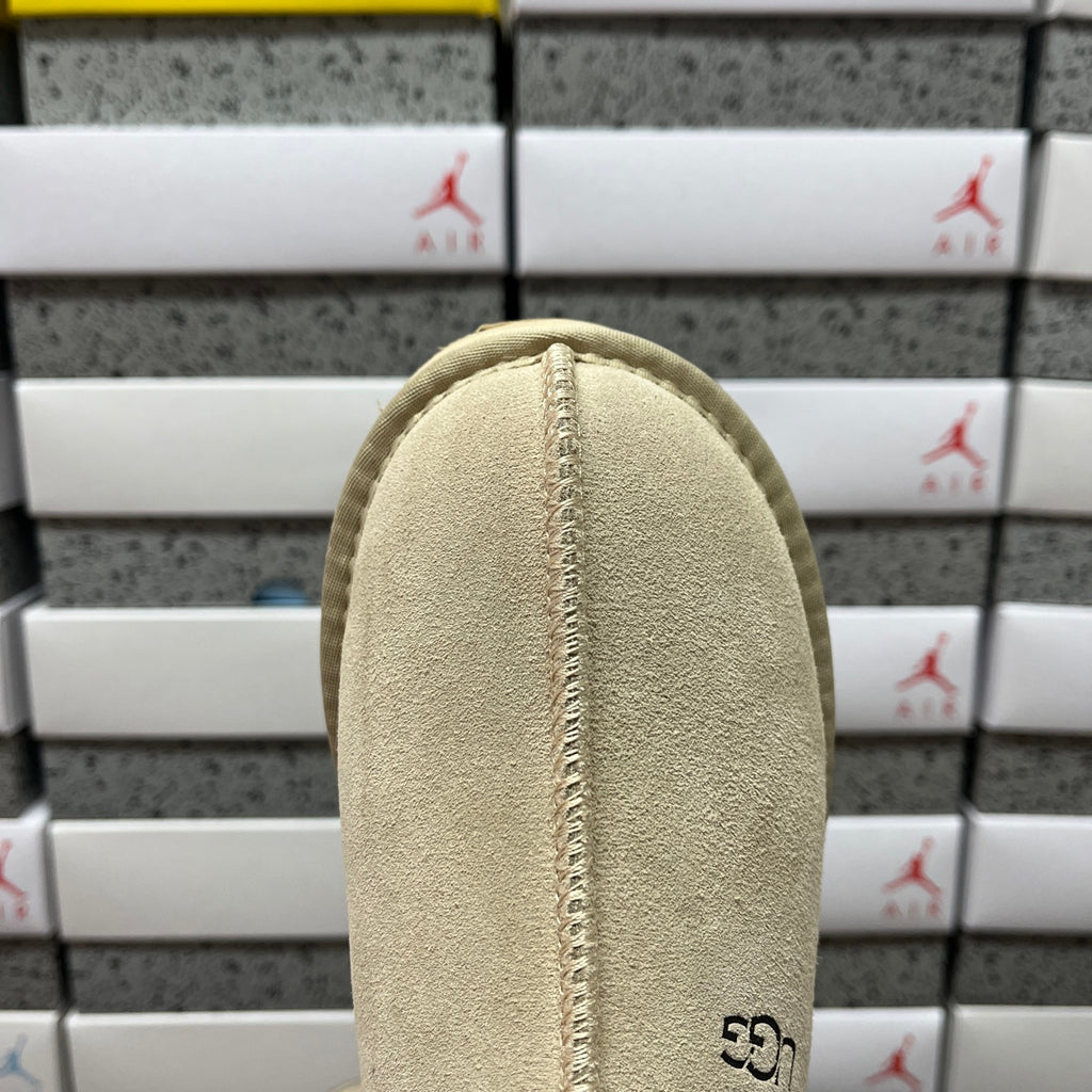 UGG Mustard Seed Braided-Trim Low-Profile Slip-On Shoes