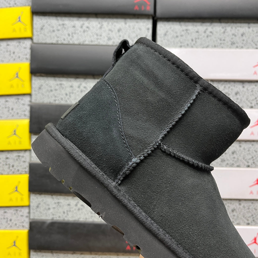 UGG Black Pull-On Ankle Boots
