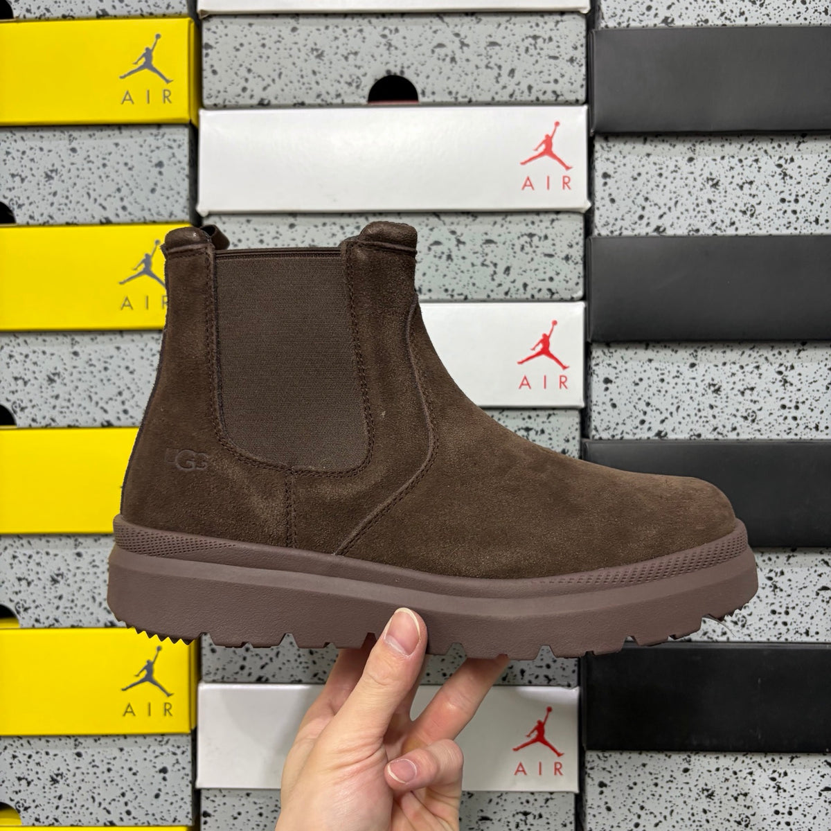 UGG Chocolate Brown Chelsea Ankle Boots