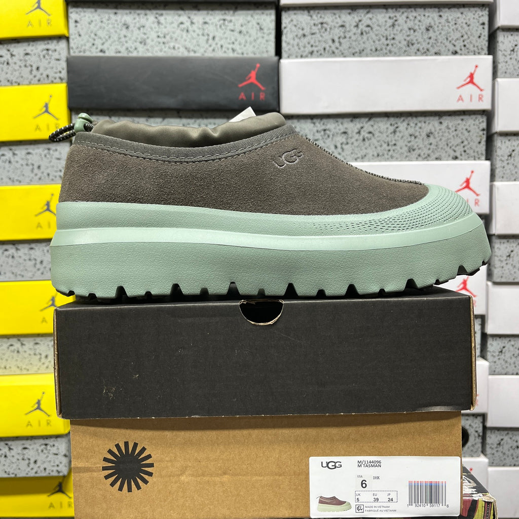 UGG Taupe & Mint Green Slip-On Platform Shoes