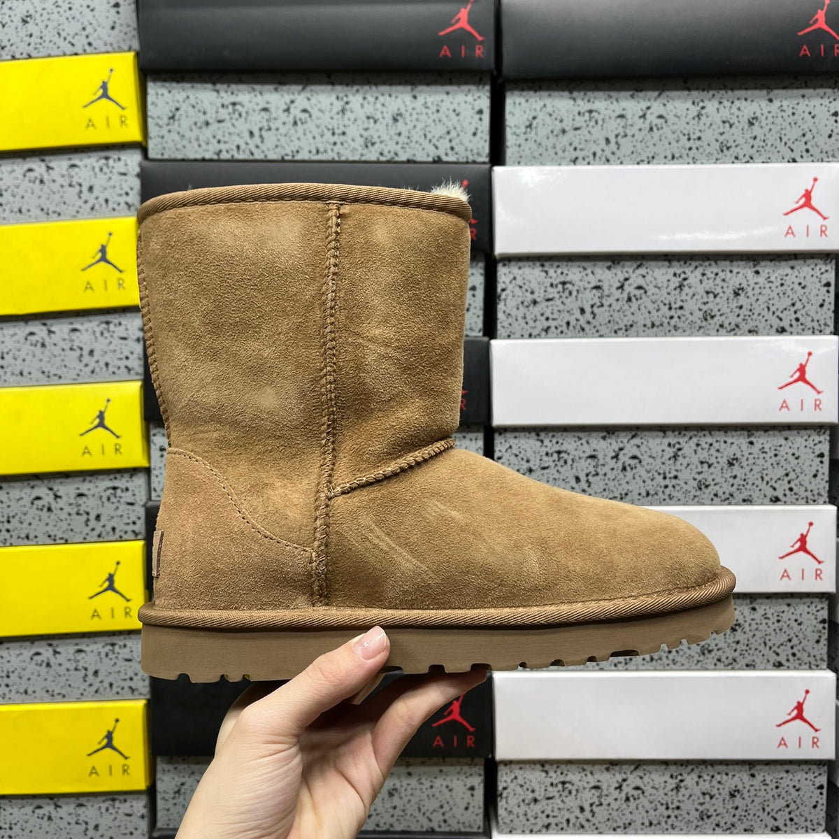 UGG Chestnut Pull-On Mid-Calf Boots