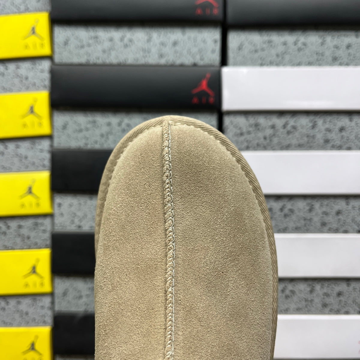 UGG Mustard Seed Braided-Trim Platform Slip-On Shoes