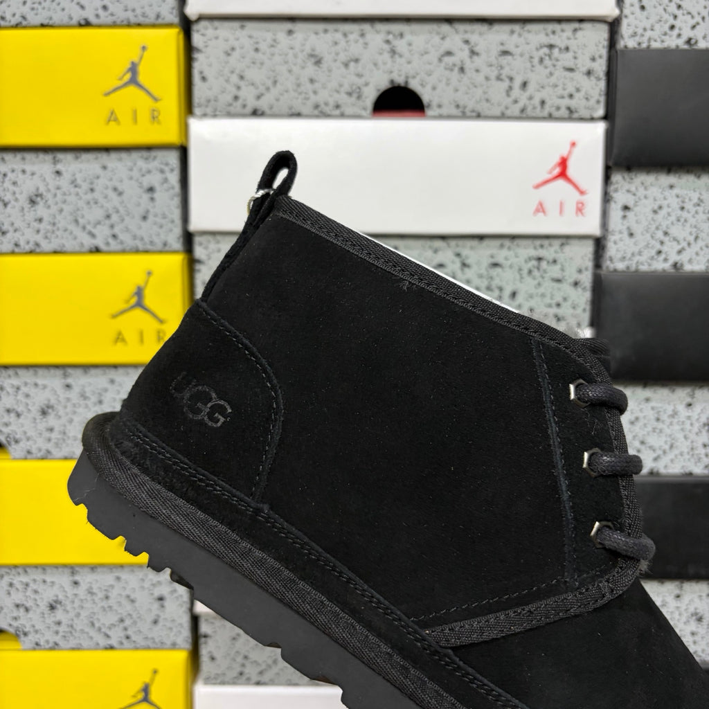 UGG Black Lace-Up Chukka Ankle Boots