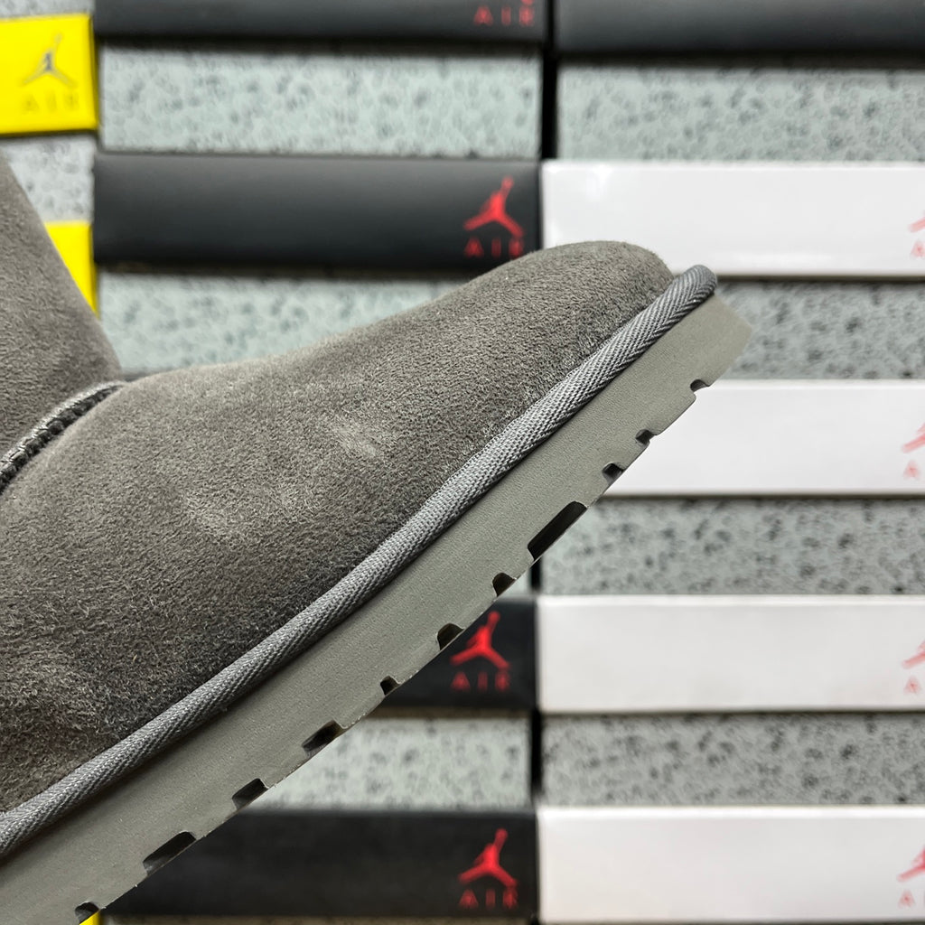 UGG Grey Pull-On Mid-Calf Boots