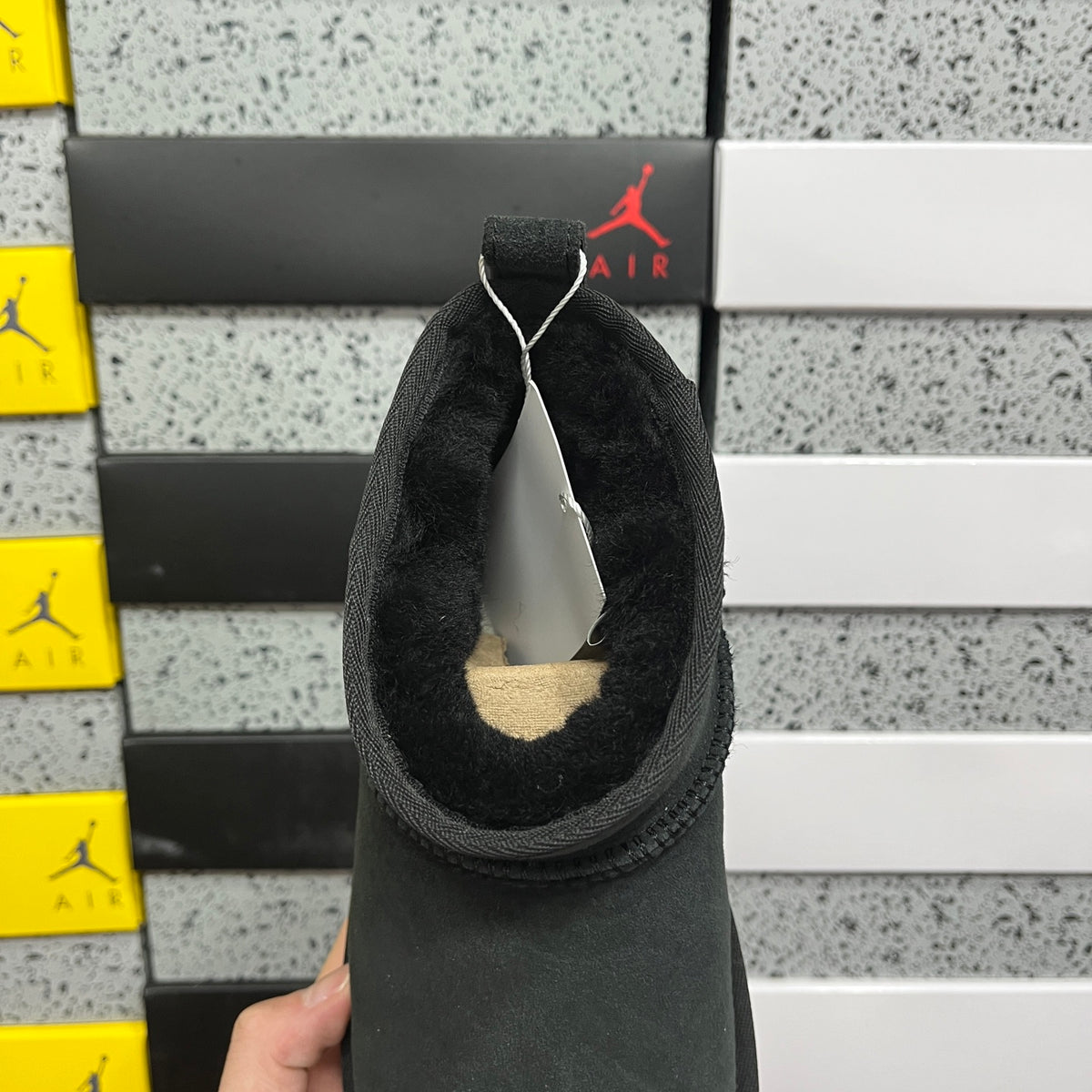 UGG Black Mini Ankle Boots | W1116109