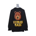 Human Made Bear Raglan Knit Sweater Black