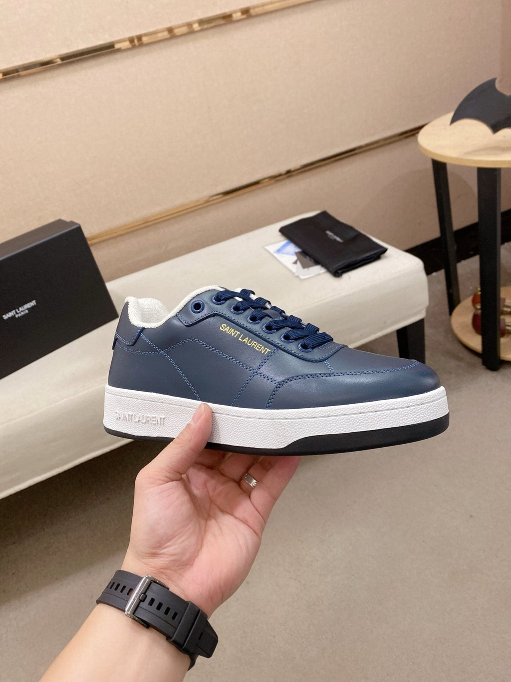 Saint Laurent Gum Sole Sneakers